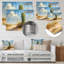 Minimalisme, Cactus par les dunes II - Cactus, impression murale-1369718278