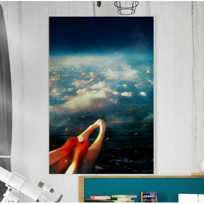 « again », impression sur toile tendue