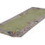 Rug & Kilim’S Chinese Art Deco Runner Rug In Green With Colorful Floral Patterns-1885151728