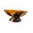 Lee Matte Tortoise Resin Footed Bowl