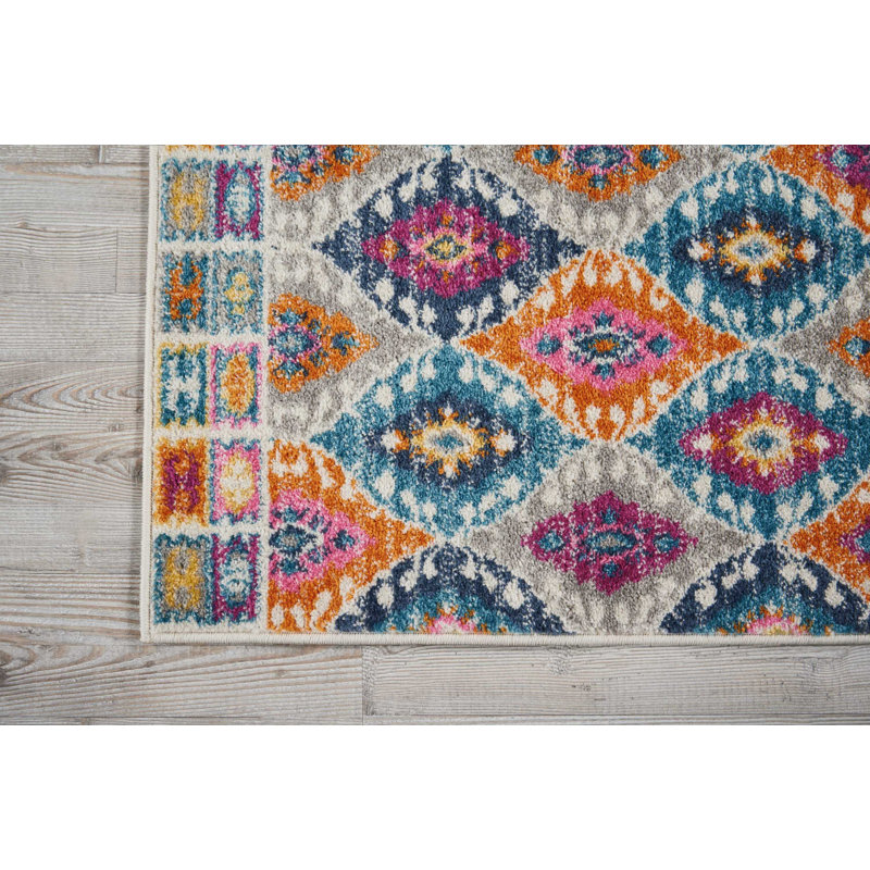 Justien Tribal Area Rug, Rectangle 1'10" x 2'10"