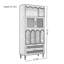 Vitrine en bois massif American Retro