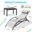 Ensemble de chaise longue d'extérieur EROMMY-97842763