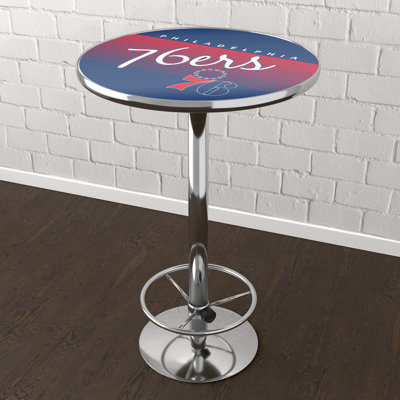 Round Metal Base Dining Table
