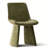 Hennigan Upholstered Dining Chairs with Sculptural Base-116574592