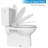 Toilet Seat with Built-in Potty Training Seat, 2 in 1 Toilet Seat for Toddlers & Adults, Soft-Close-98728190