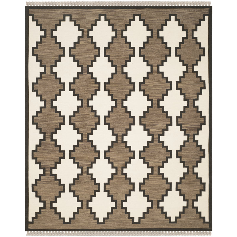 Great Plains Wool Geometric Area Rug in Maverick, Rectangle 8' x 10'