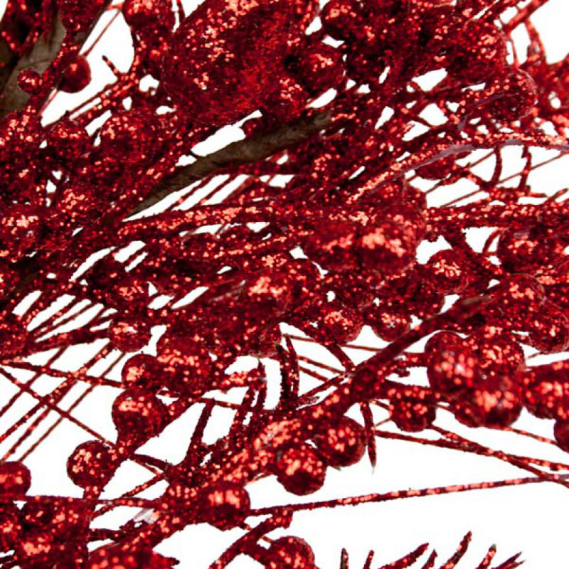 Festive 56cm Ornament Accessory, Red