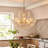 8 - Light Crystal Glass Chandeliers Pendants Light