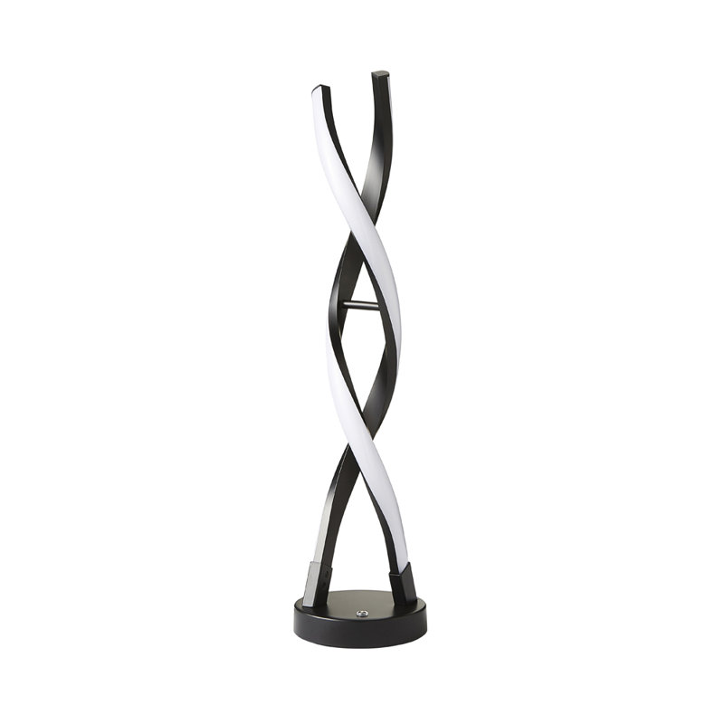 Desk Lamp, Matte Black, 52cm H X 16cm W X 16cm D