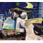 Moonlight Romance by Tadeo Zavaleta - Single Picture Frame Painting on Canvas