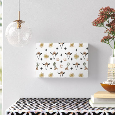 «Western Desert Boho 1» par Marta Barragan Camarasa, impression sur toile tendue