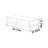 Nordic style large capacity coffee table