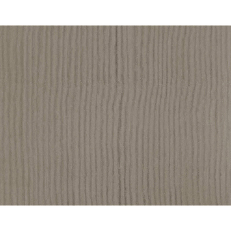Hand Knotted Area Rug in Pewter, Rectangle 6' x 9'