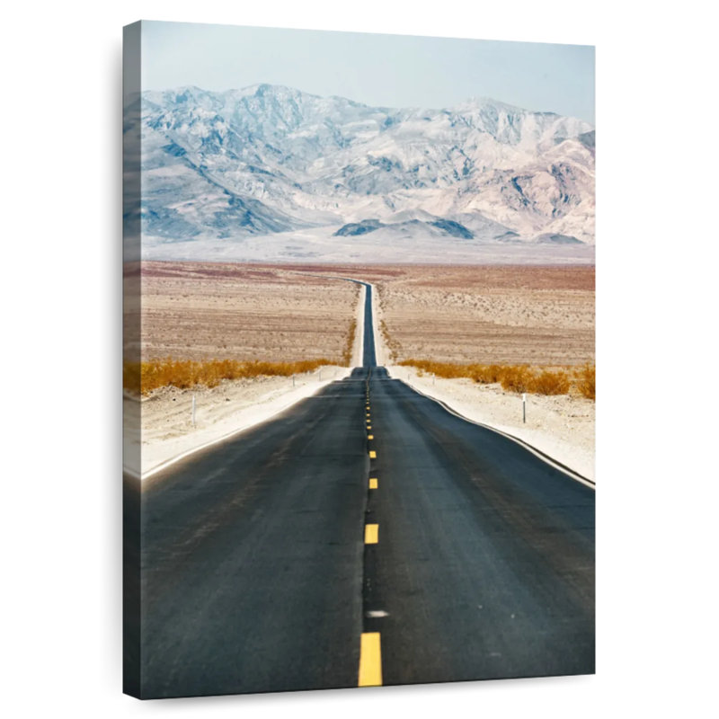 Alvord Empty Death Valley Road, 12" H x 8" W