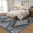 Washable Rugs for Living Room Boho Area Rugs Diamond Print Non Slip Large Kids Bedroom Carpet Farmhouse Indoor Stain Resistant Carpet for Dining Room Playroom-679554374