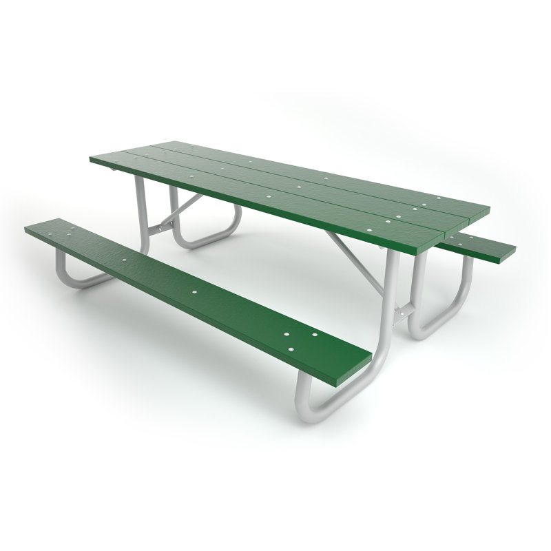 Table de pique-nique, Vert, H 35 po x L 96 po x l 70 po
