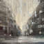 «Silver City», reproduction d'art sur toile tendue-787022711-738141667-738136993