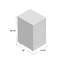 Classeur vertical mobile 2 tiroirs Adelmis