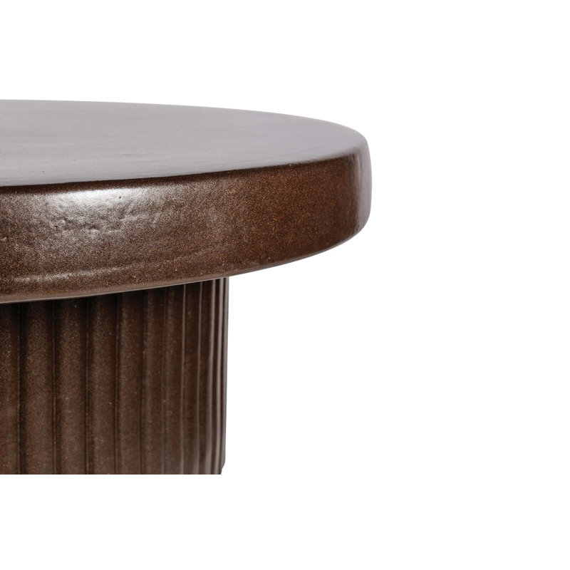 Table basse Provence Signature, Brun pyrite