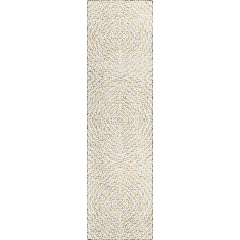 Araoluwa Chenille Washable Oriental Rug, Runner 2'3" x 7'6"