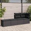 Ensemble de canapé de patio avec coussins 2 pièces vidaXL-228124581-228124604