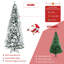 Arbre de Noël artificiel à charnière mince de 5 pi avec 339 pointes Topbuy-61913790