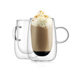 Muna Double Walled Latte Mug Set