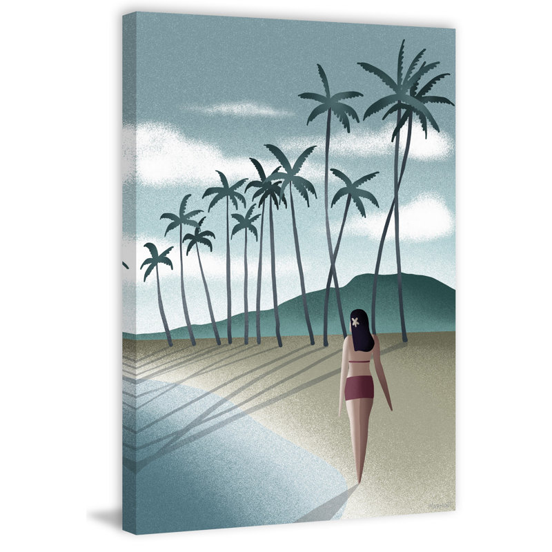 Impression sur toile tendue Billingsley, H 45 po x l 30 po x P 1,5 po