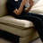 Tan Corduroy Seating Chair Stool, Compatible With Multiple Sofas, Cozy Footstool In Corduroy, Relaxing-313837463
