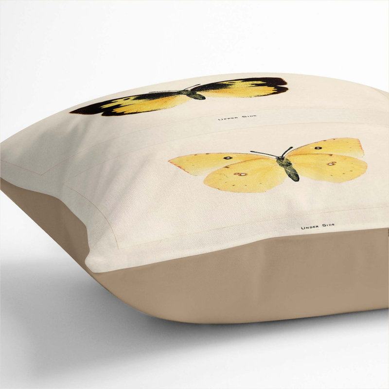 Square Throw Cushion, Stone, 55cm H x 55cm W x 20cm D