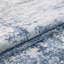 Lux Abstract Ultra soft Stain Guarded Blue/Grey Area Rug-1082384683