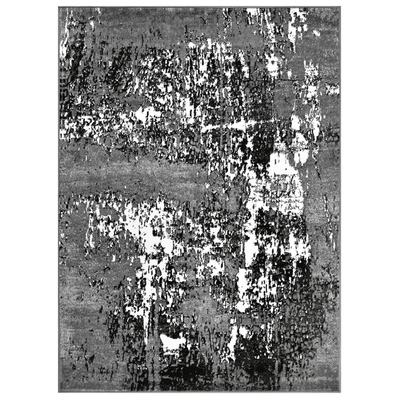 Abstract Indoor Rug, Rectangle 8' x 10'