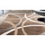 Devonshire Abstract Brown/Grey/Cream Area Rug-779976600