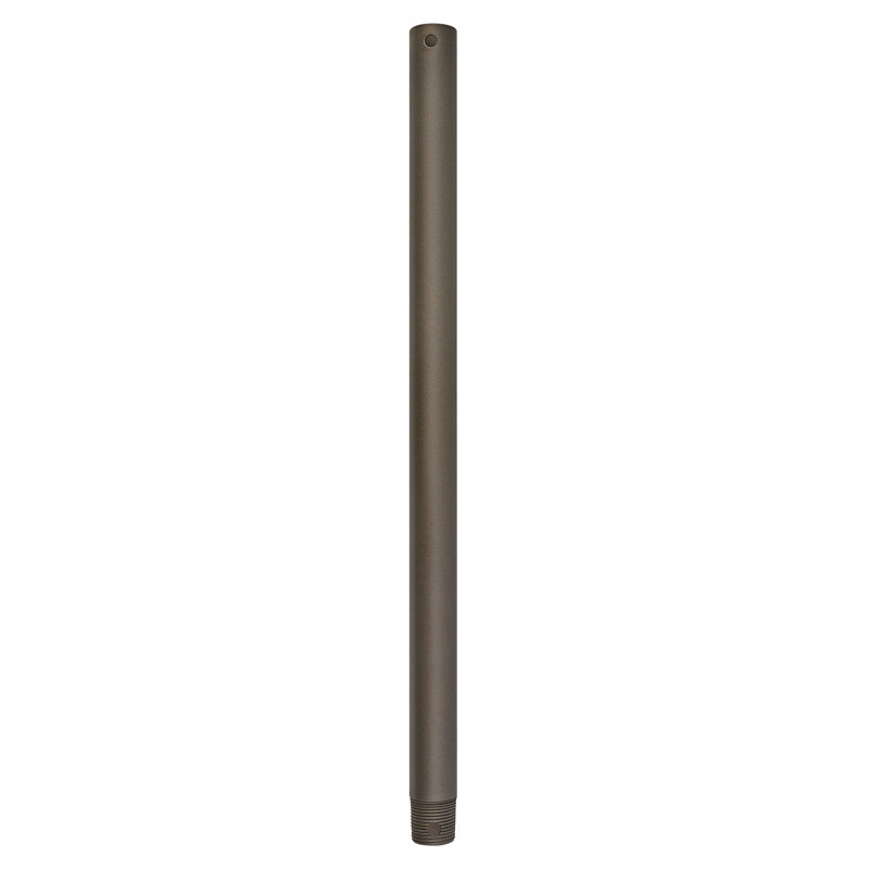 Ceiling Fan Down Rod, Metallic Matte, 18" H x 1" W x 1" D