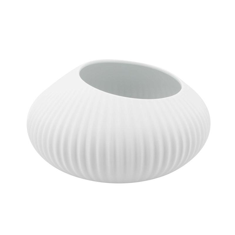 Shell White Porcelain Dining Bowl