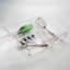 Organisateur de tiroir en plastique à 3 sections - Rangement et organisation pour les tiroirs de cuisine, de salle de bain et de bureau
