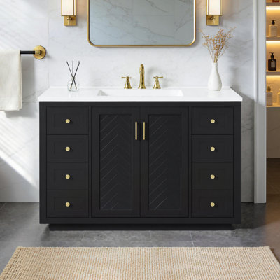 Single Bathroom Vanity with Top