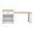 Kitchen Island with Extendable Dining Table