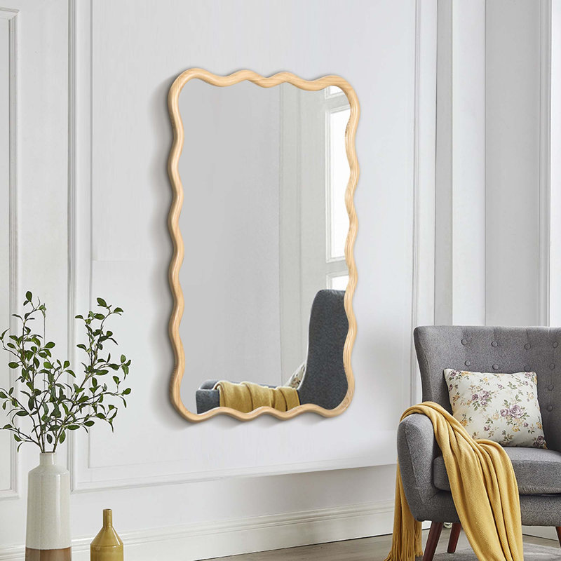 Miroir 40 po x 28 po, Naturel, Rectangulaire