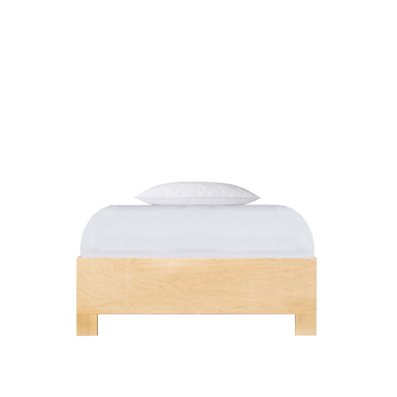 Silas Queen Standard Bed, Black, Natural, Twin XL