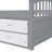 Twin Size Platform Storage Bed Solid Wood Bed With 6 Drawers