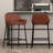 Melihate Upholstered Counter Stool-696064662
