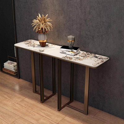 Italian style sintered stone console table