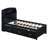 Wooden LED Platform Bed with Trundle-1925299499-1925299503