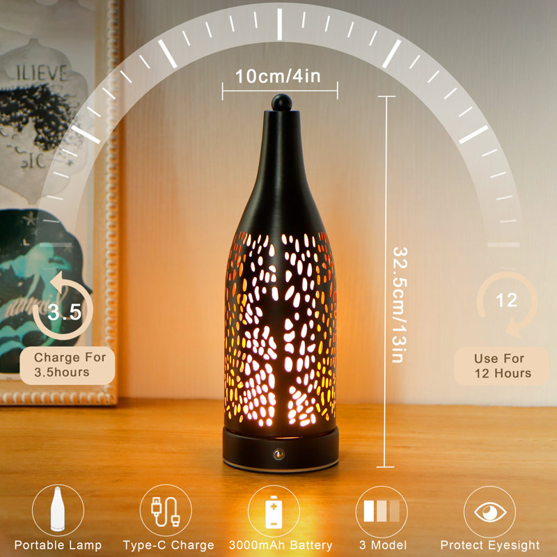 Lampe de table d'extérieur portative sans fil JHY DESIGN