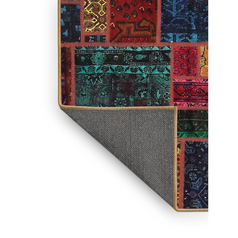 Abstract Indoor Rug, Runner 2' x 5'
