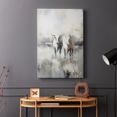 ANIMALS Series CCLXIV - Toile tendue avec châssis Premium - Prêt à être accroché