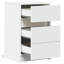 Dawens 38cm W Manufactured Wood Bedside Table-2104830968