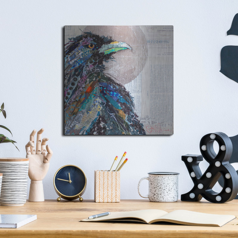 «Raven 3» par St. Hilaire Elizabeth, H 12 po x l 12 po